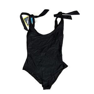 NWT Lychee Swim Wear Black One Piece